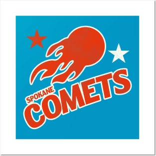 Defunct Spokane Comets Hockey Team Posters and Art